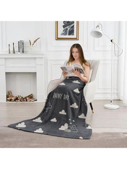 Cortina - Grey Premium Plush 250 Gsm Lightweight Soft Blanket