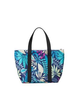 House of Quirk - Aluminum Foil Blue Insulated Lunch Bag