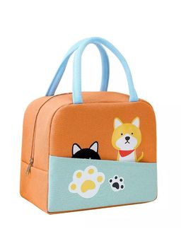 House of Quirk - Printed Orange Lunch Bag - 5L