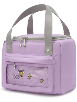 House of Quirk - Womens Purple Reusable Lunch Box Bag