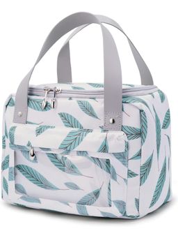 House of Quirk - Womens White Reusable Lunch Box Bag