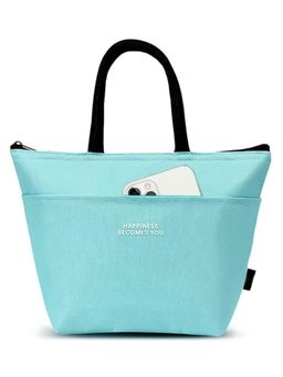 House of Quirk - Light Blue Lunch Tote Bag