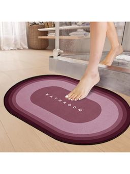 Cortina - Pink Premium Silicon Super Absorbent Soft Quick Dry Bath Mats