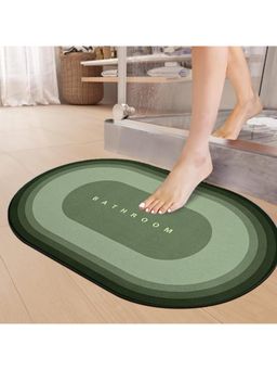 Cortina - Green Premium Silicon Super Absorbent Soft Quick Dry Bath Mats