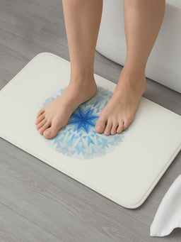 Cortina - Off White Diatomite Quick-Dry Absorbent Stone Bath and Dish Drying Mat