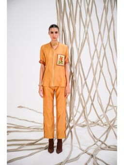 The Dramebaaz Company - Mustard Rustique Pant