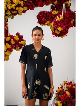 The Dramebaaz Company - Vintage Drift Lbd Dress