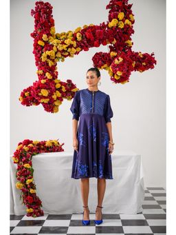 The Dramebaaz Company - Admiral Sun Zipper Closure Dress