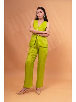 TheRealB - Linen V- Neck Co-Ord (Set of 2)