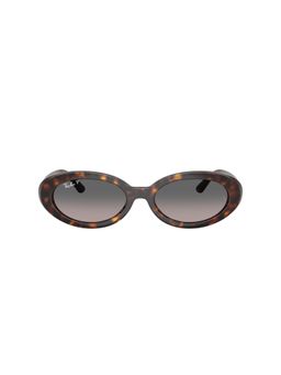 Ray-Ban - Women Polarized Grey Lens Oval Sunglasses -0Rb2223902/M354 (54)