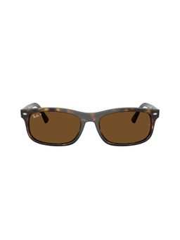 Ray-Ban - Unisex Polarized Brown Lens Rectangle Sunglasses -0Rb2224710/5757 (57)