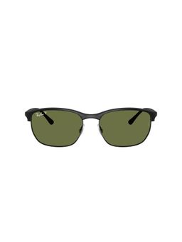 Ray-Ban - Unisex Polarized Green Lens Square Sunglasses -0Rb4469601S/259 (59)