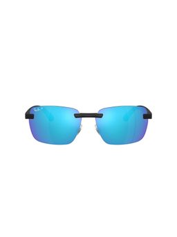 Ray-Ban - Unisex Polarized Blue Lens Irregular Sunglasses -0Rb4470Ch601Sa159
