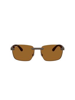 Ray-Ban - Unisex Polarized Bronze Lens Irregular Sunglasses -0Rb4470Ch6124Bb59 (59)