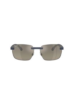Ray-Ban - Unisex Polarized Silver Lens Irregular Sunglasses -0Rb4470Ch63315J59 (59)