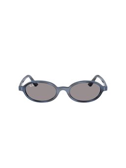 Ray-Ban - Unisex Uv Protected Grey Lens Oval Sunglasses -0Rb44726855/151 (51)