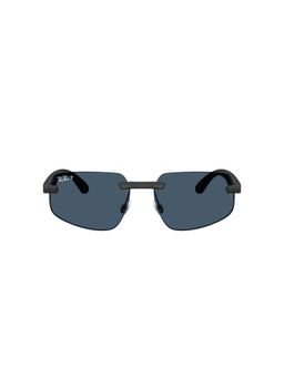 Ray-Ban - Unisex Polarized Blue Lens Irregular Sunglasses -0Rb4475Ch601S1C60 (60)