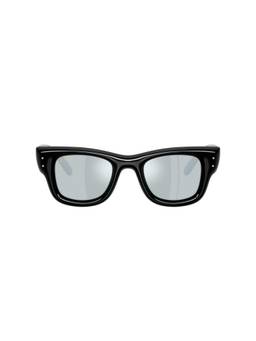 Ray-Ban - Unisex Uv Protected Green Lens Square Sunglasses -0Rb4940601/3050