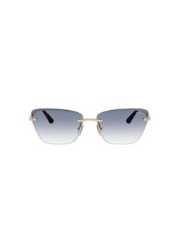 Vogue Eyewear - Women Gradient Blue Lens Cat Eye Sunglasses -0Vo4332S848/1959 (59)