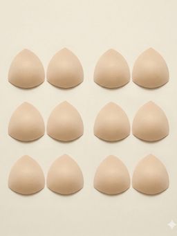 G Heist - Pack of 6 Triangle Breast Enhancer Insert Bra Pads For Women