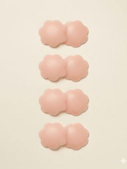 G Heist - Women Pair of 4 Reusable Flower Shaped Nipple Cover Pasties