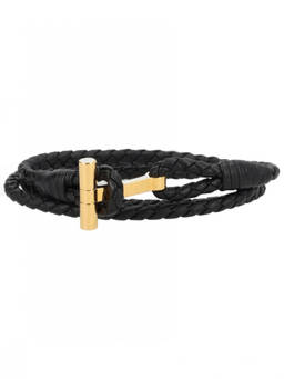 Tom Ford - Black Braided Bracelet