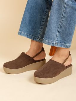 Flat n Heels - Women Sandals-Brown