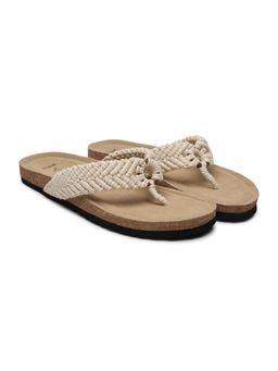 Yoho - Knotty Twist Sandals - Off White