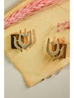 ZAZA BY SOMYA - Gold Third Eye Earring