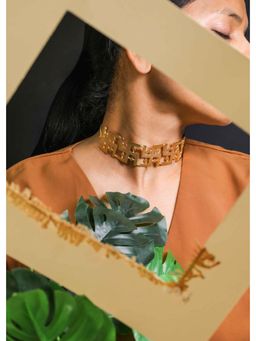 ZAZA BY SOMYA - Gold Eternal Choker