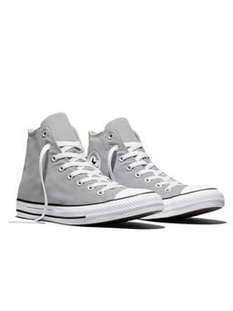 Converse - Unisex Chuck Taylor All Star Canvas Mid Top Sneakers - Grey