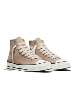 Converse - Unisex Chuck Taylor Throwback Mid Top Sneakers - Beige