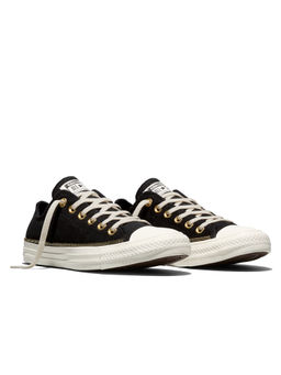 Converse - Unisex Chuck Taylor All Star Zippers Low Top Sneakers - Black