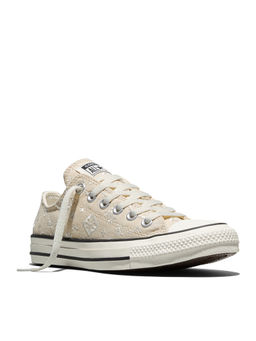 Converse - Unisex Chuck Taylor All Star Paisley Pop Low Top Sneakers - Cream