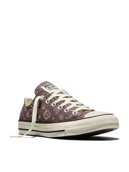 Converse - Unisex Chuck Taylor All Star Paisley Pop Low Top Sneakers - Beige