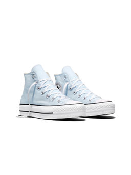 Converse - Women Chuck Taylor All Star Lift Platform Mid Top Sneakers - Blue