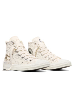 Converse - Unisex Chuck Taylor All Star Mid Top Sneakers - Cream