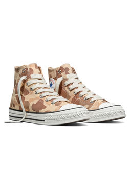 Converse - Unisex Chuck Taylor Throwback Mid Top Sneakers - Brown