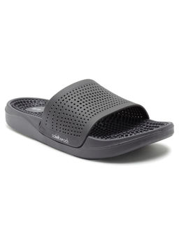 SOLETHREADS - Men Grey Casual Comfort Sliders