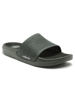 SOLETHREADS - Men Olive Casual Comfort Sliders