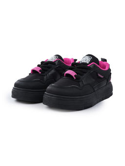SOLETHREADS - Women Black Sneakers