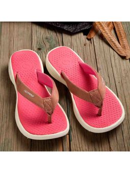 SOLETHREADS - Pink Flipflops for Women