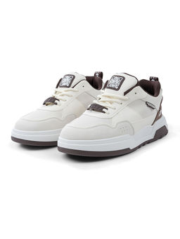 SOLETHREADS - Men Beige Sneakers