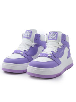 SOLETHREADS - Women Purple Sneakers