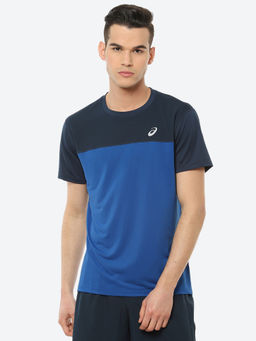 ASICS - Race Ss Blue Men Running T-shirts