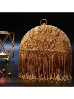 sugarcrush - pearl Tassel clutch