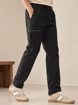Nobero - Men Voyager Cargo Pant - Black