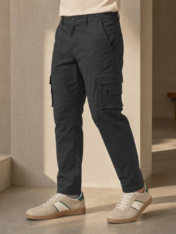 Nobero - Men Odyssey Cargo Pant - Black