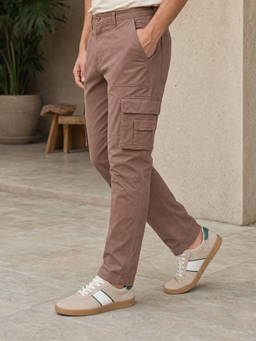 Nobero - Men Odyssey Cargo Pant - Brown