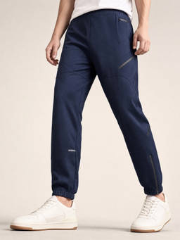 Nobero - Men Navy Blue Wanderer Joggers